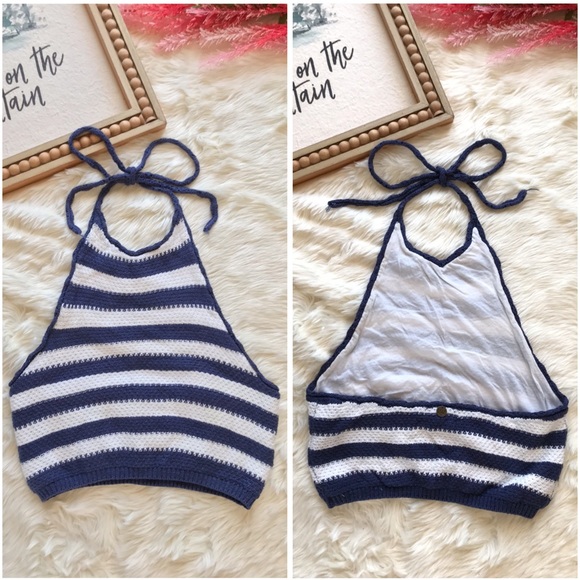 Billabong Blue Lagoon Knit Crop - Picture 6 of 9